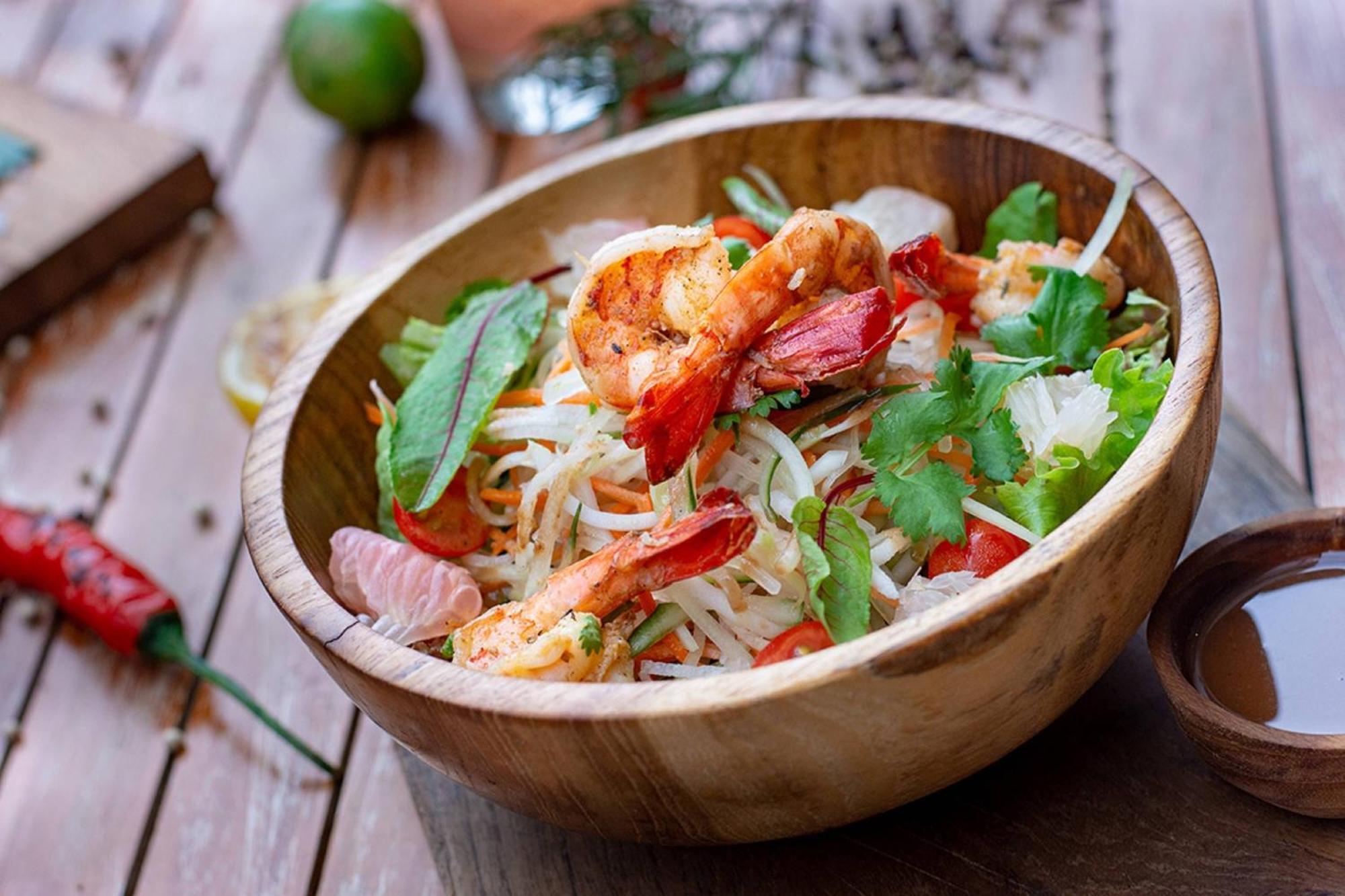 The Stones Hotel - Legian Bali, Autograph Collection Kuta Lombok Zewnętrze zdjęcie Shrimp salad